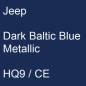 Preview: Jeep, Dark Baltic Blue Metallic, HQ9 / CE.